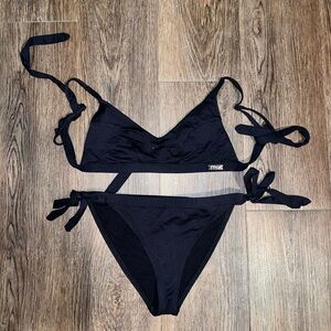 Black tie gymshark bikini swimsuit